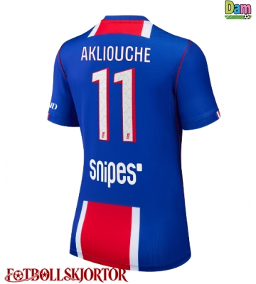 Paris Saint-Germain Maghnes Akliouche #11 Hemmatröja Dam 2026-27 Kortärmad